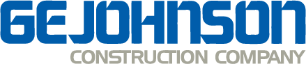GE Johnson construction company Logo